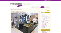 Desktop Screenshot of prodisenonewsletter.com